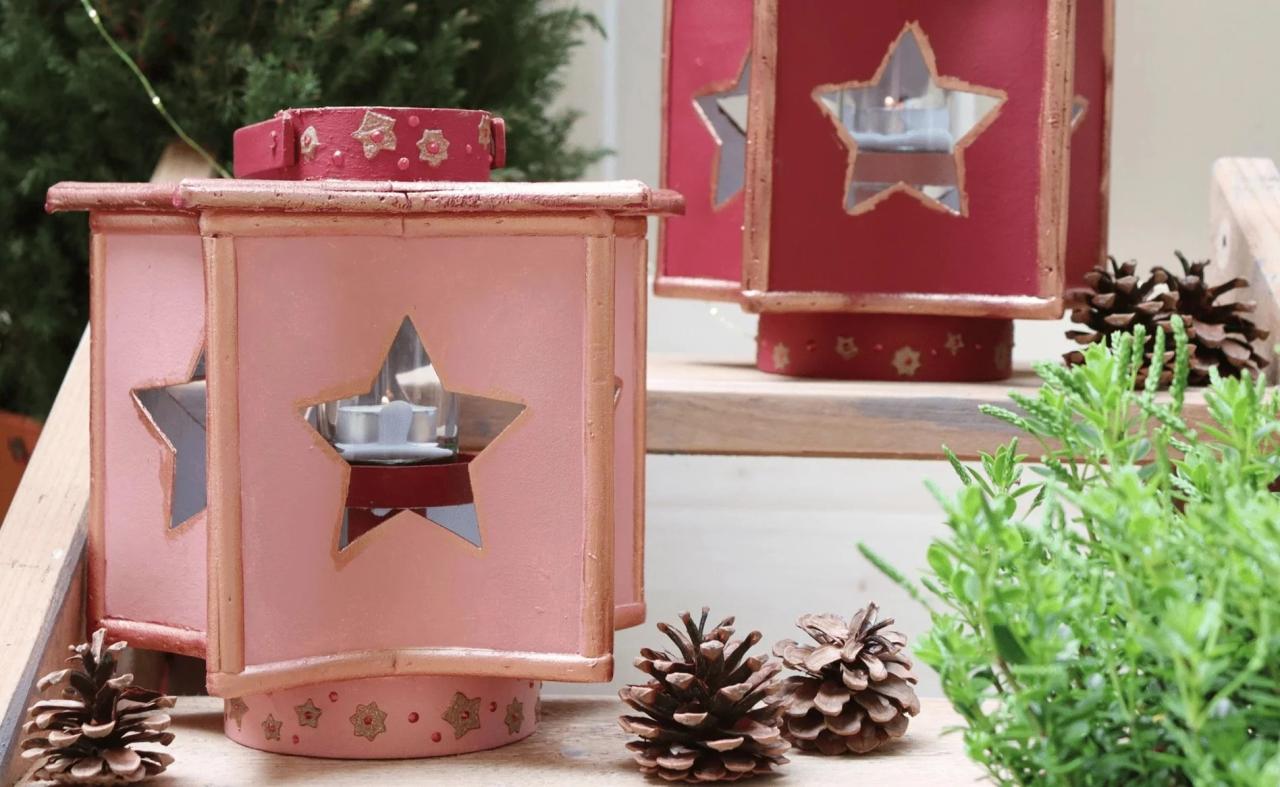 Upcycle winter lanterns – Royal Talens Upcycle winter lanterns – Royal Talens
