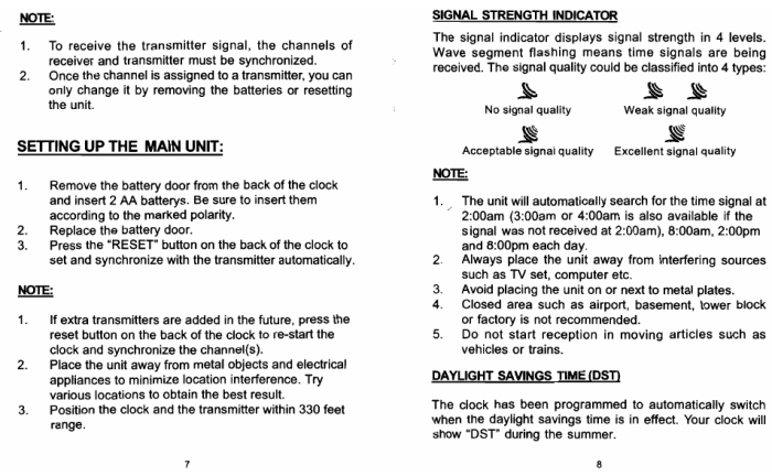 Sharp atomic clocks